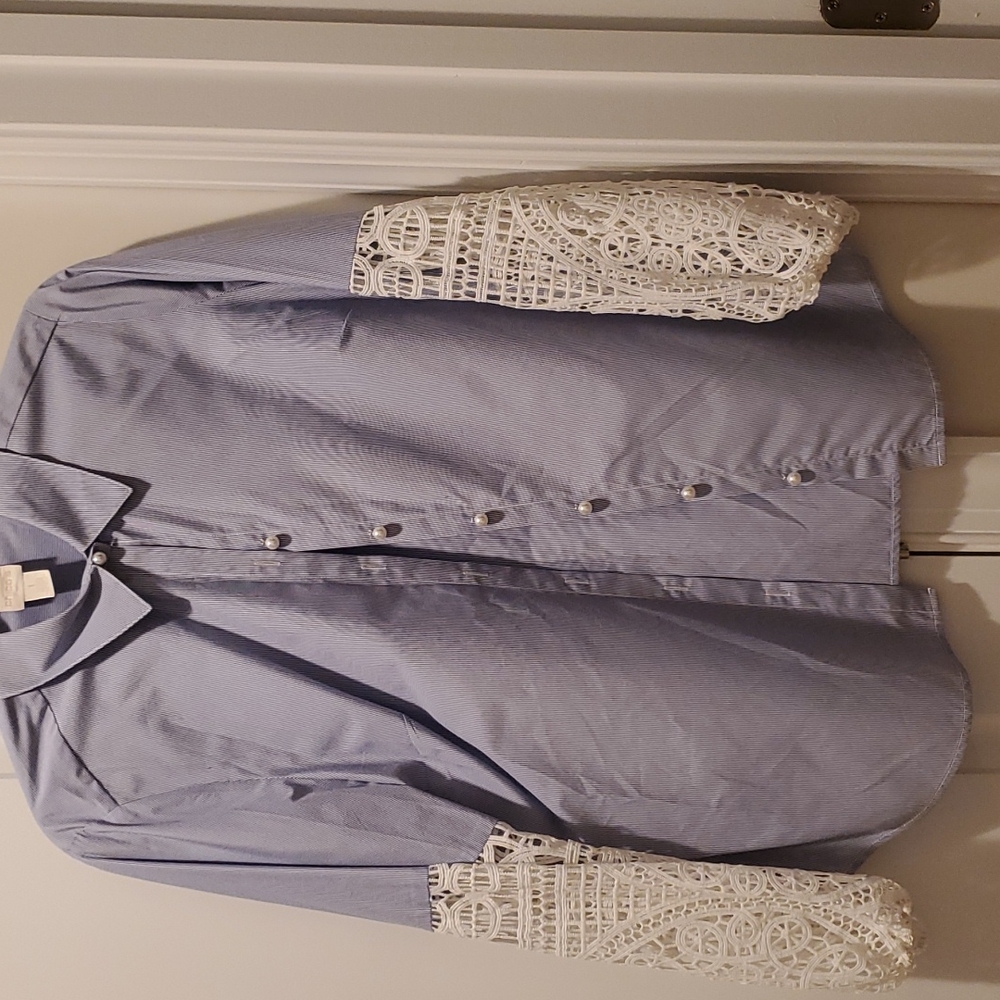 Chico's Botton Down Top